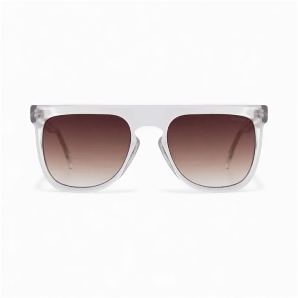 KOMONO Bennet Clear Sunglasses NEW oversized